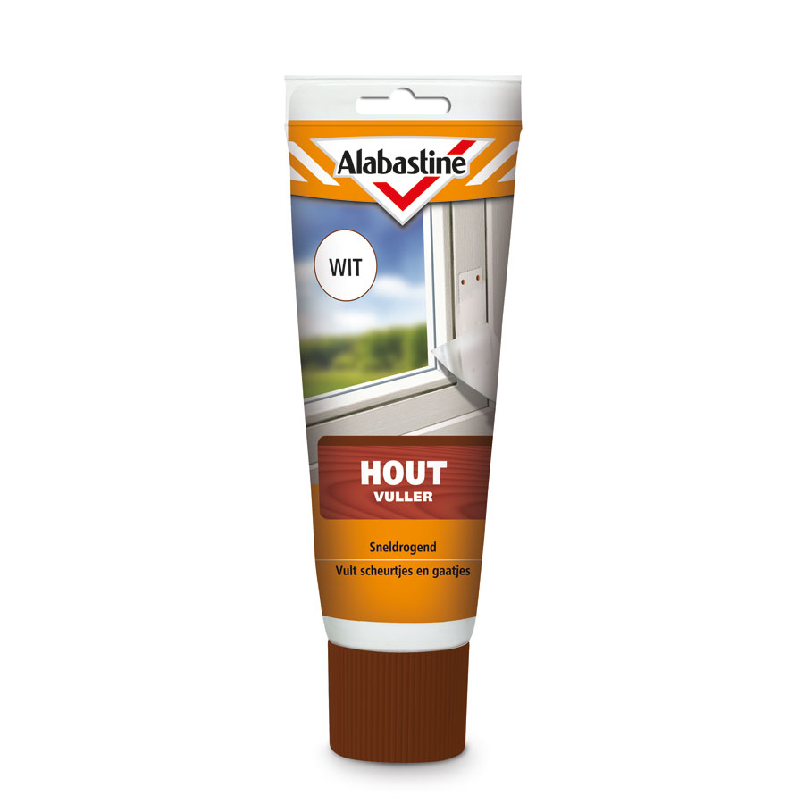 HoutVuller(tube)-wit330grTube-Alabastine