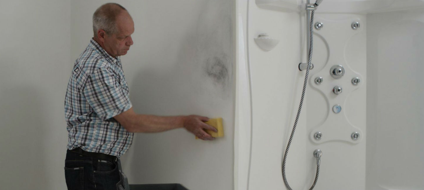 2in1 muurverf badkamer en keuken schimmelbestendig. alabastine