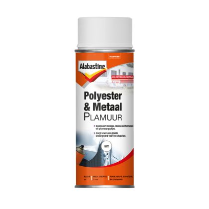 8710839400101-AB POLYESTER & METAAL PLAMUUR 400 ML WIT Thumbnail