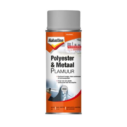 8710839400118- AB POLYESTER & METAAL PLAMUUR 400 ML GRIJS Thumbnail
