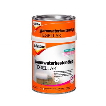 Warmwaterbestendige Tegellak Wit 750ml (8710839143305) Thumbnail