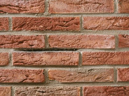 scheur in voeg bakstenen muur Thumbnail