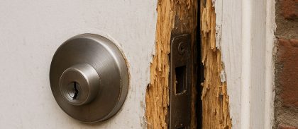 inbraakschade aan deurslot